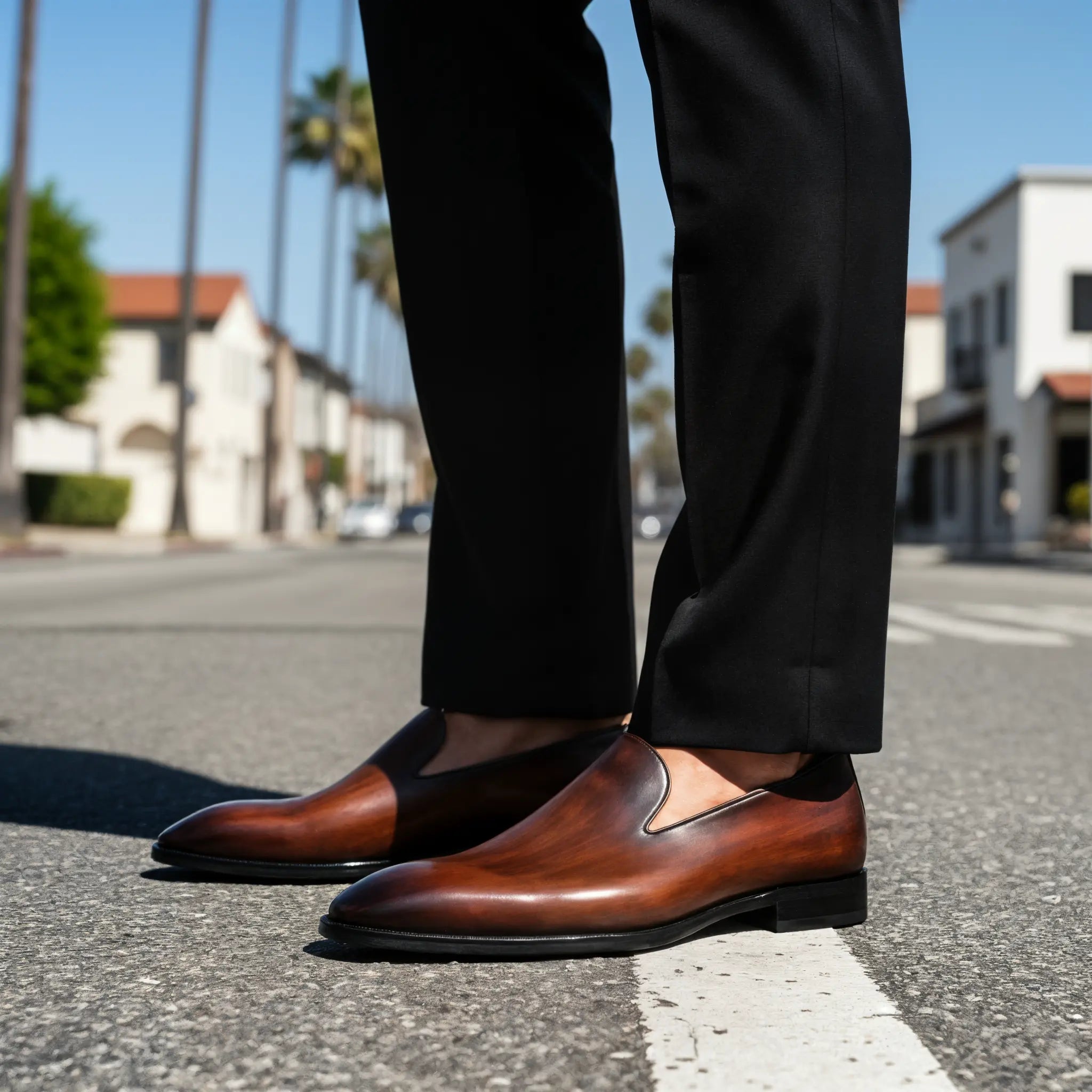 Hand-Dyed Loafer Gifennse