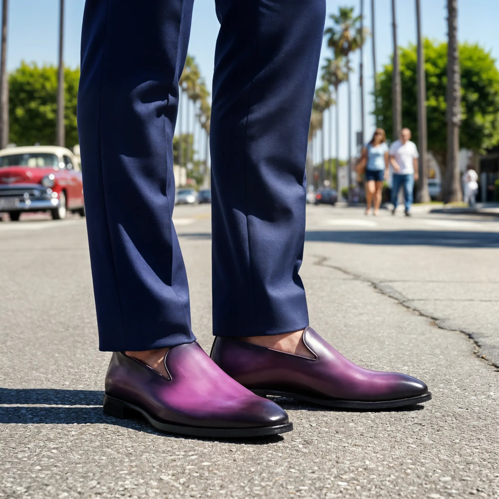 Hand-Dyed Loafer Gifennse