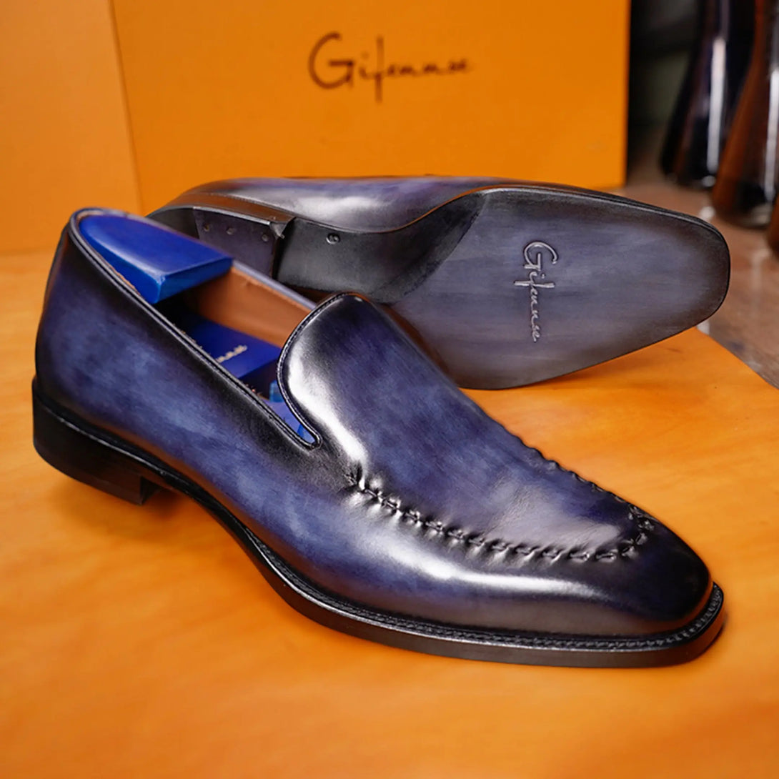 Hand Painted Suture Loafer Gifennse