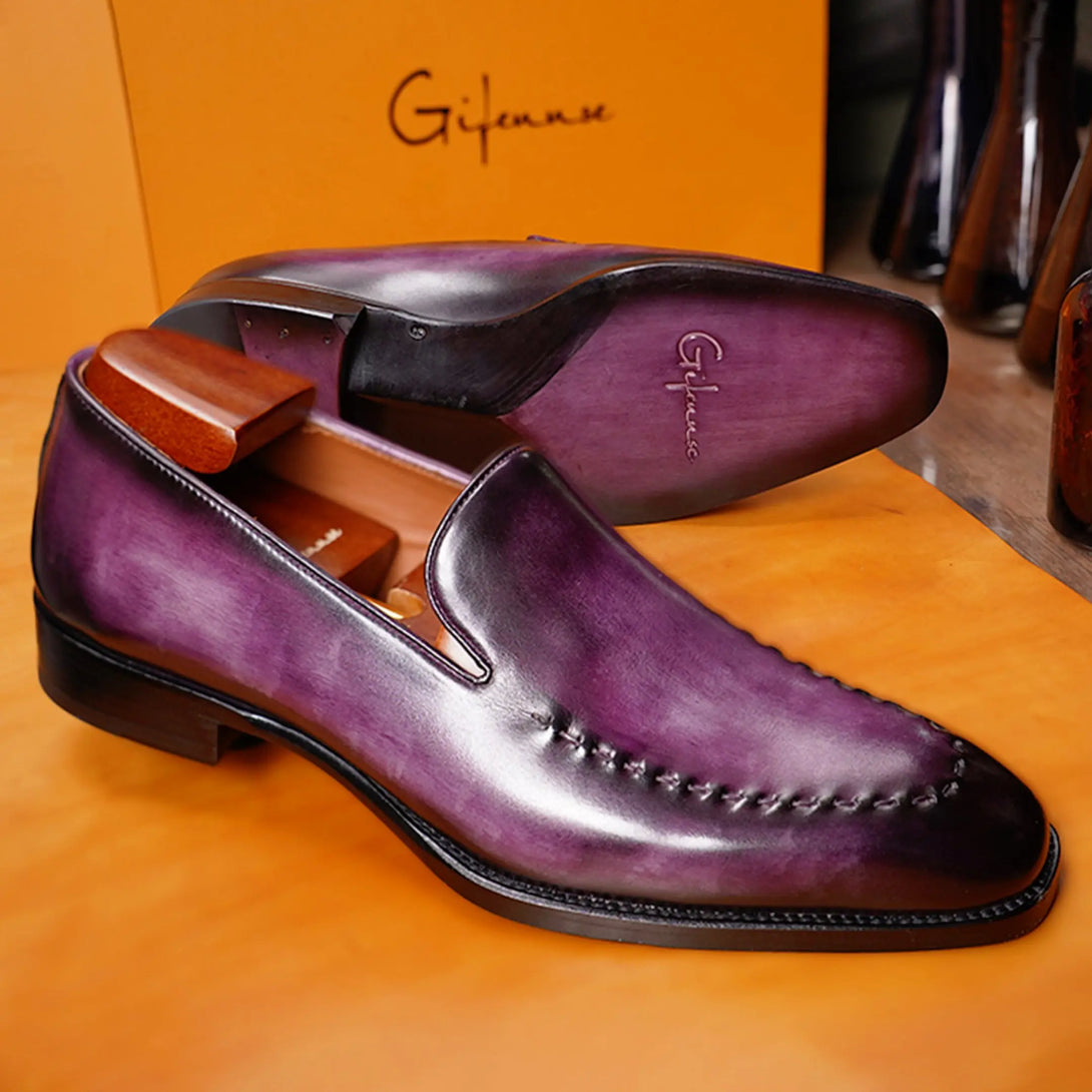 Hand Painted Suture Loafer Gifennse