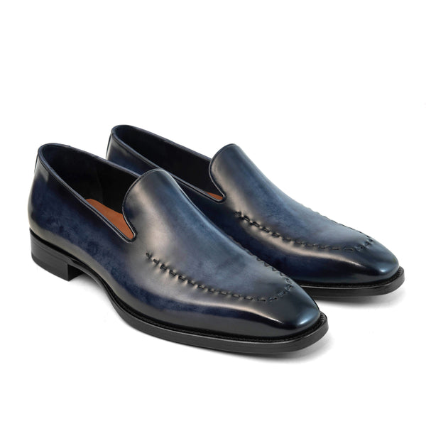 Color Changing Suture Loafer Gifennse
