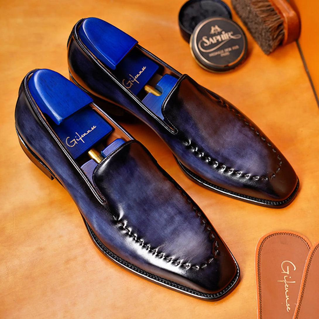 Hand Painted Suture Loafer Gifennse