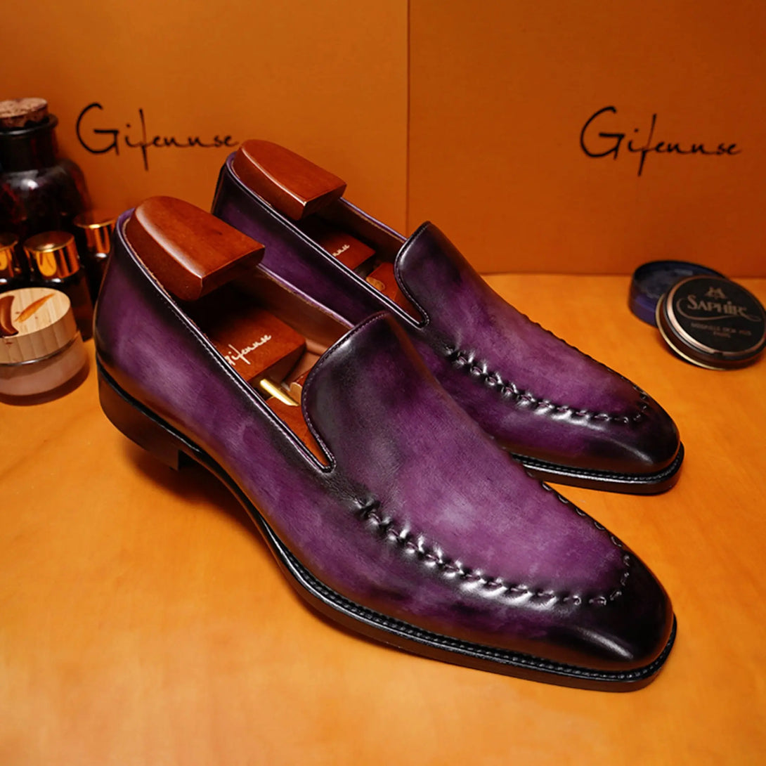 Hand Painted Suture Loafer Gifennse