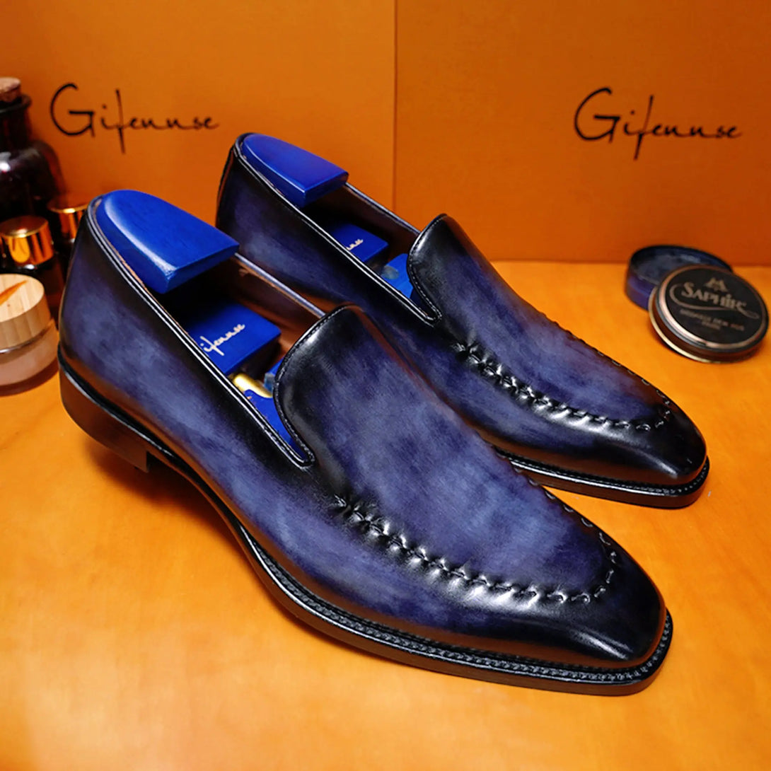 Hand Painted Suture Loafer Gifennse