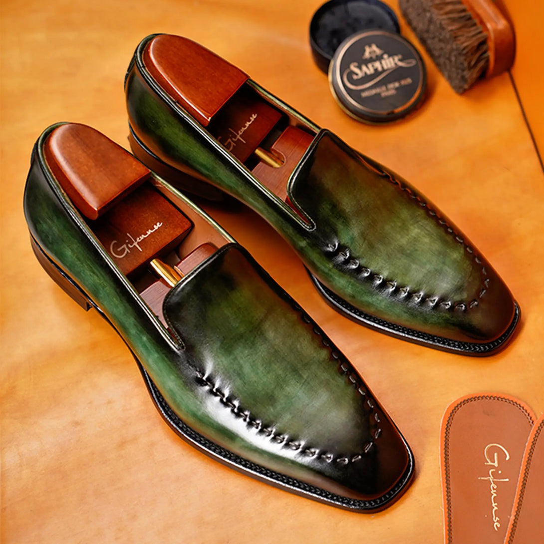 Hand Painted Suture Loafer Gifennse