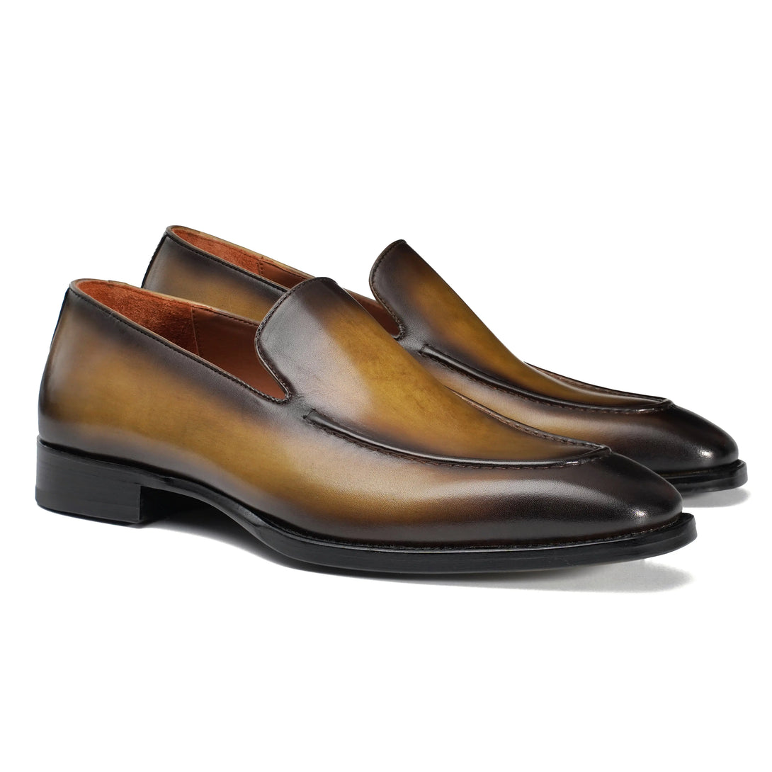 Hand-Dyed Classic Suture Loafer Gifennse