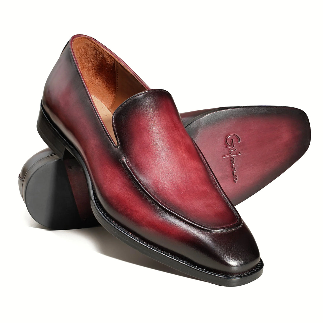 Hand-Dyed Classic Suture Loafer Gifennse