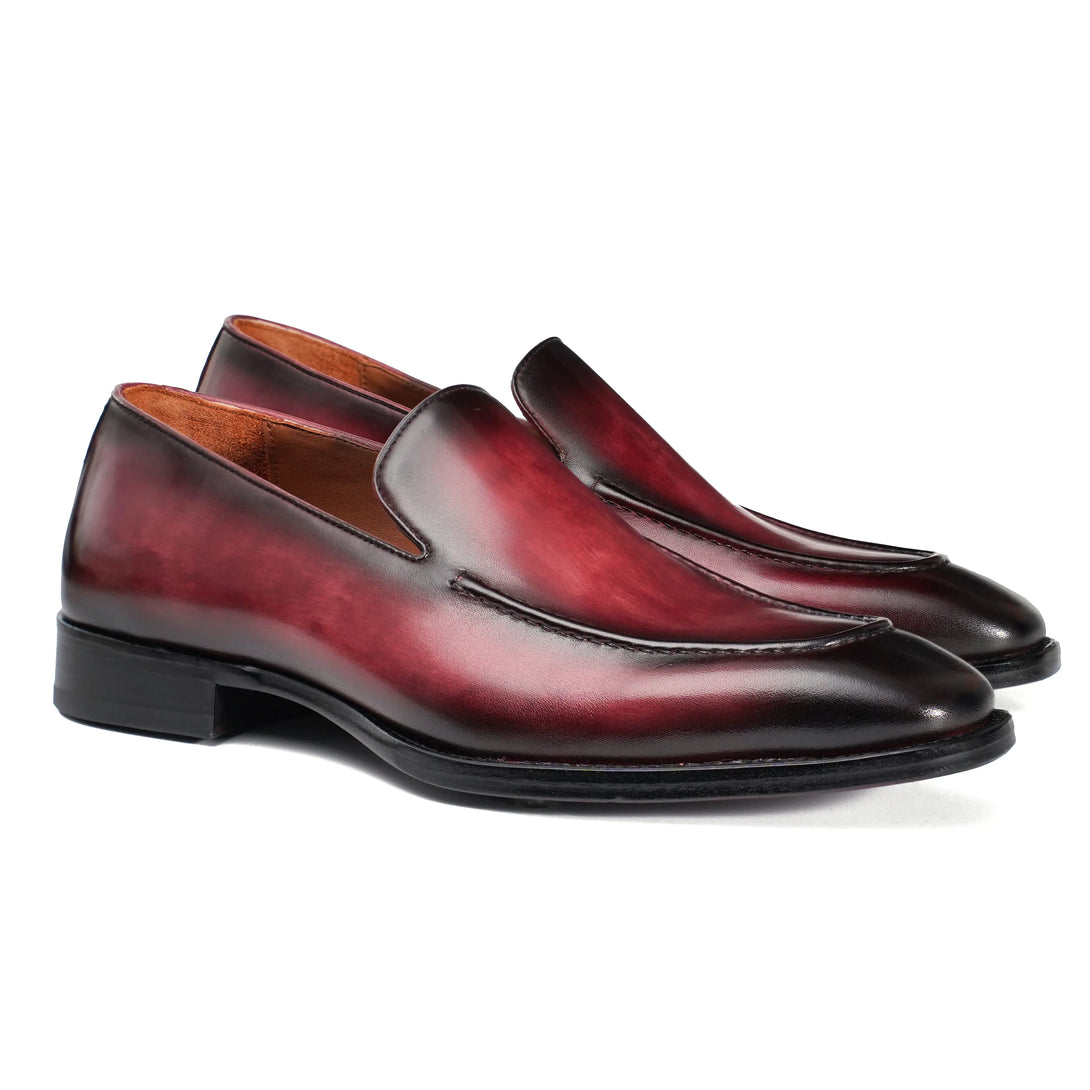 Hand-Dyed Classic Suture Loafer Gifennse