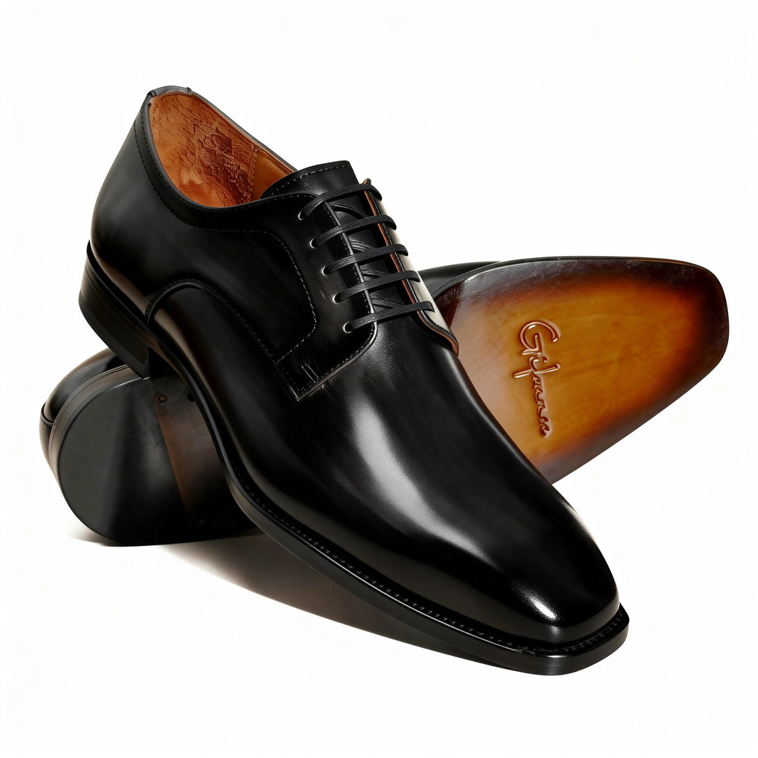 Hand-Dyed Black Derby Gifennse