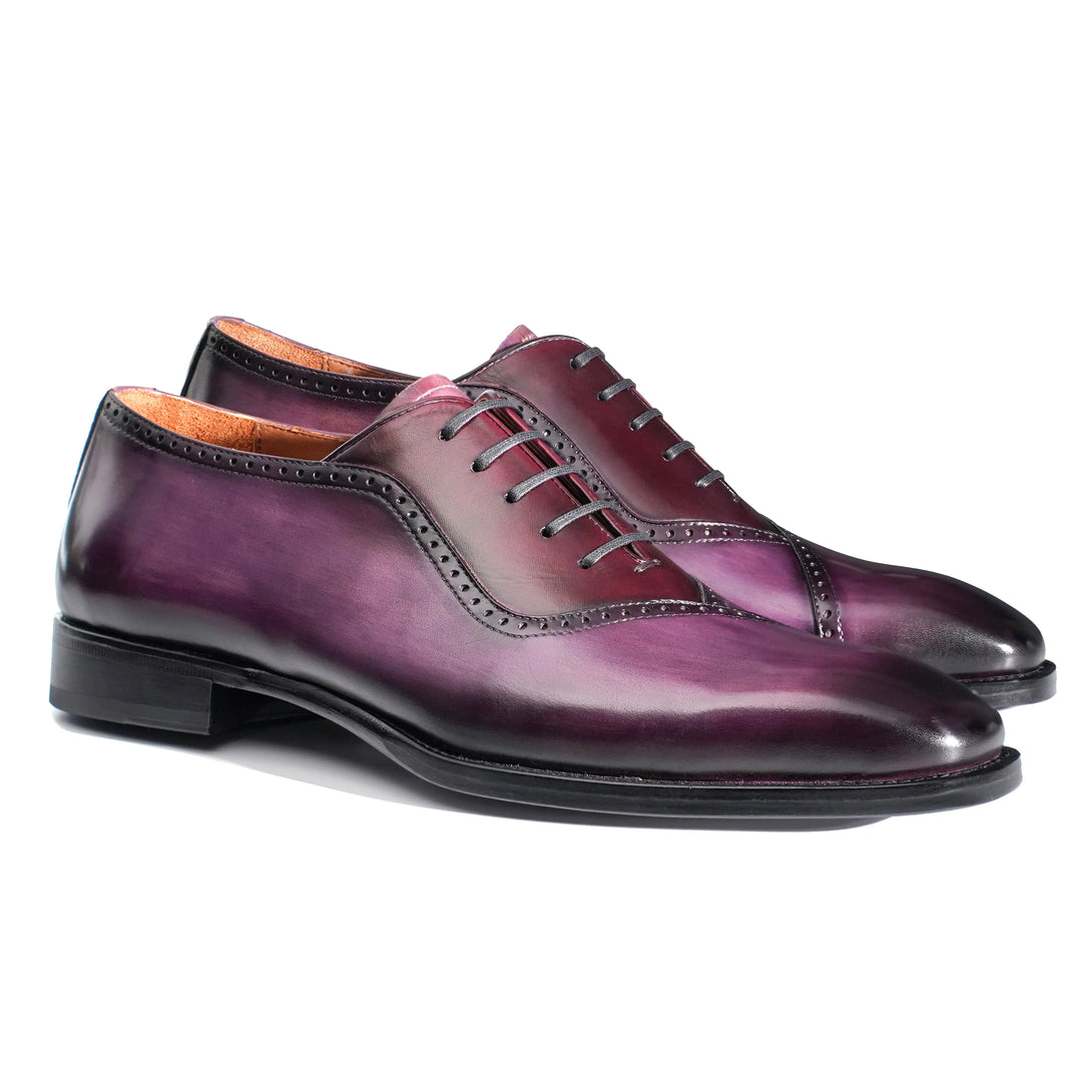 Hand-Dyed Two-tone stitching Oxford Gifennse