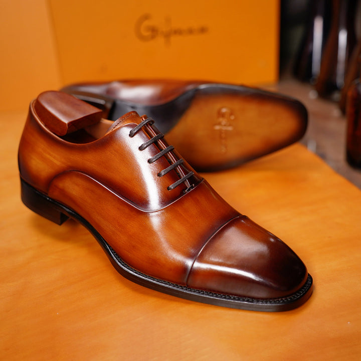 Hand Painted Classical Oxfords Gifennse
