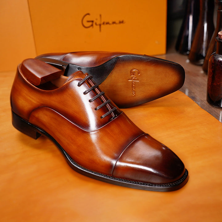 Hand Painted Classical Oxfords Gifennse