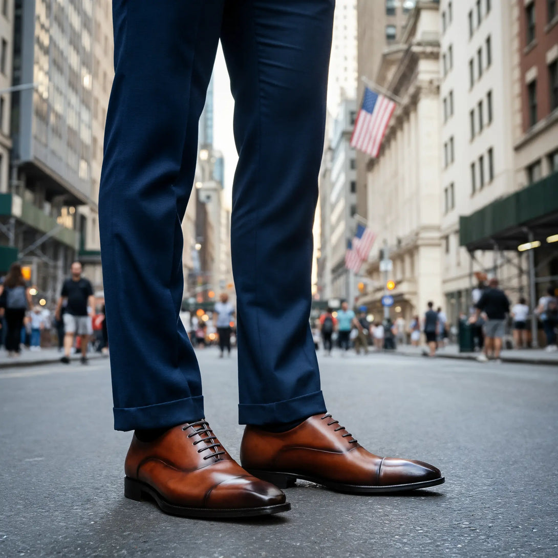 Hand-Dyed Classical Oxfords Gifennse