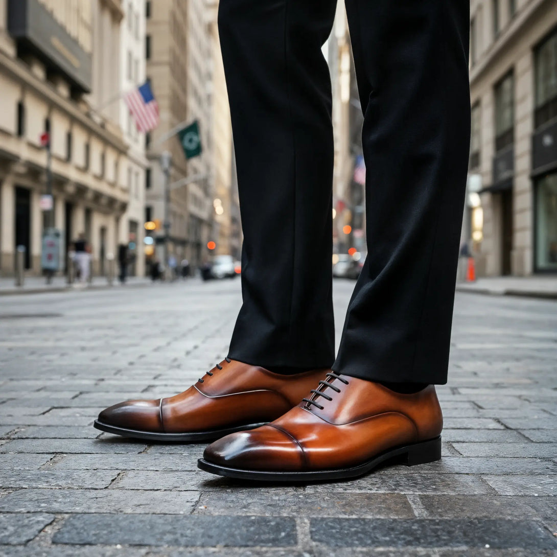 Hand-Dyed Classical Oxfords Gifennse