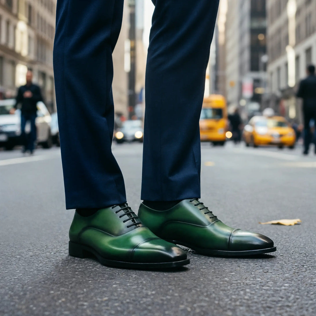 Hand-Dyed Classical Oxfords Gifennse