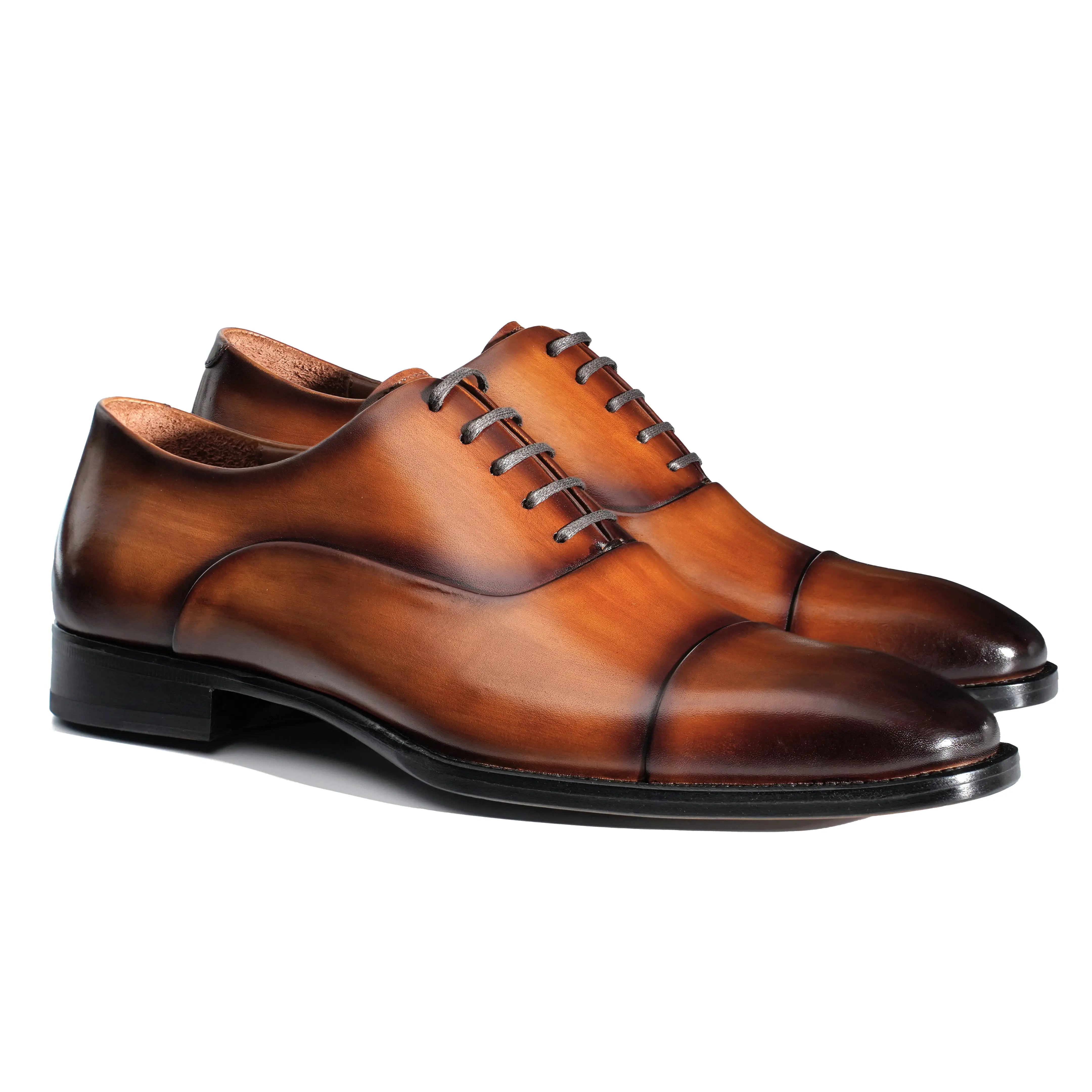 Stylish Hand Painted Classical Oxfords for You – GIFENNSE