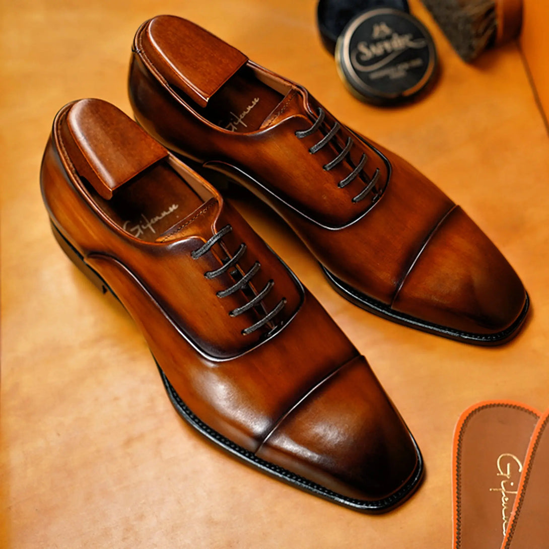 Hand Painted Classical Oxfords Gifennse