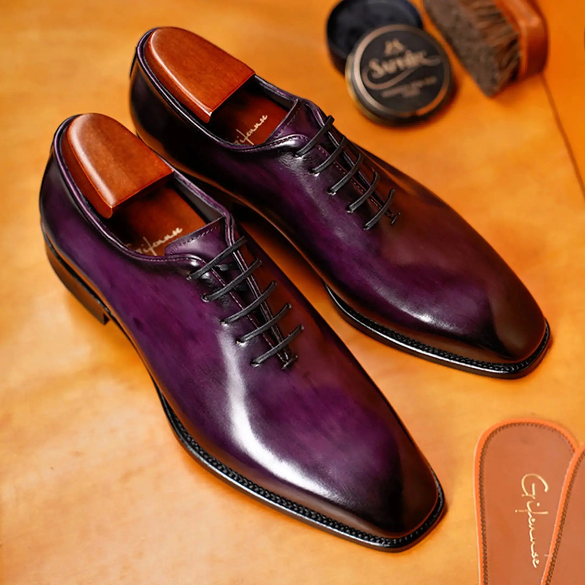 Hand Painted Whole Cut Oxford (Big Size) Gifennse