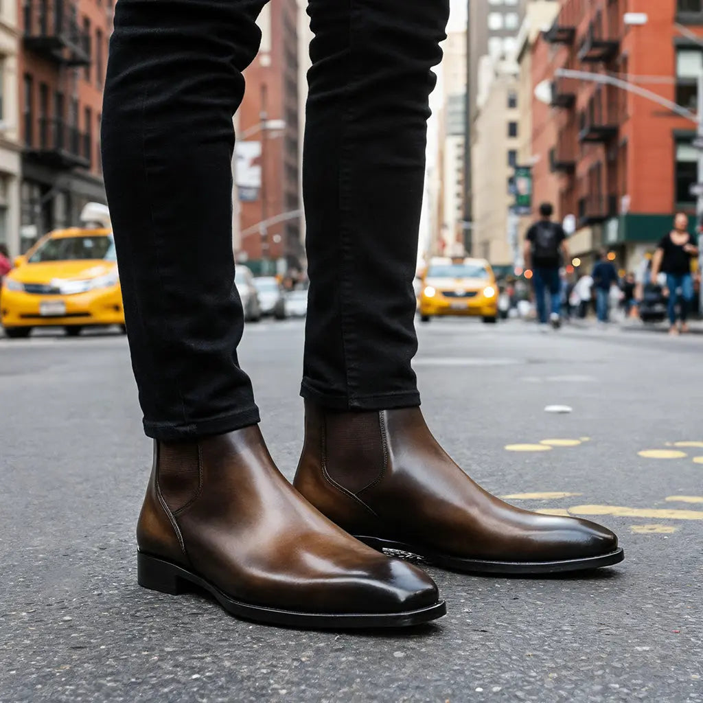 Hand-Dyed Boot Gifennse