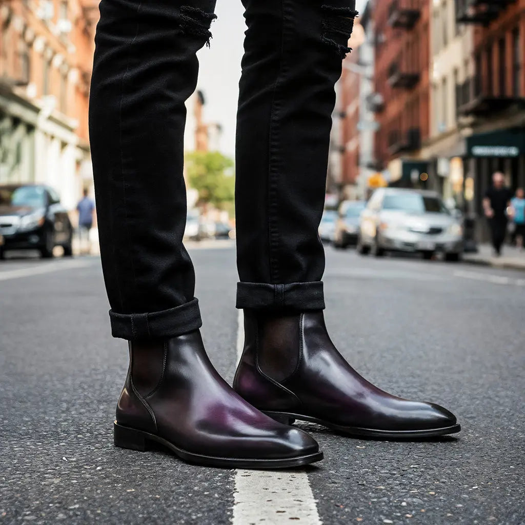 Hand-Dyed Boot Gifennse