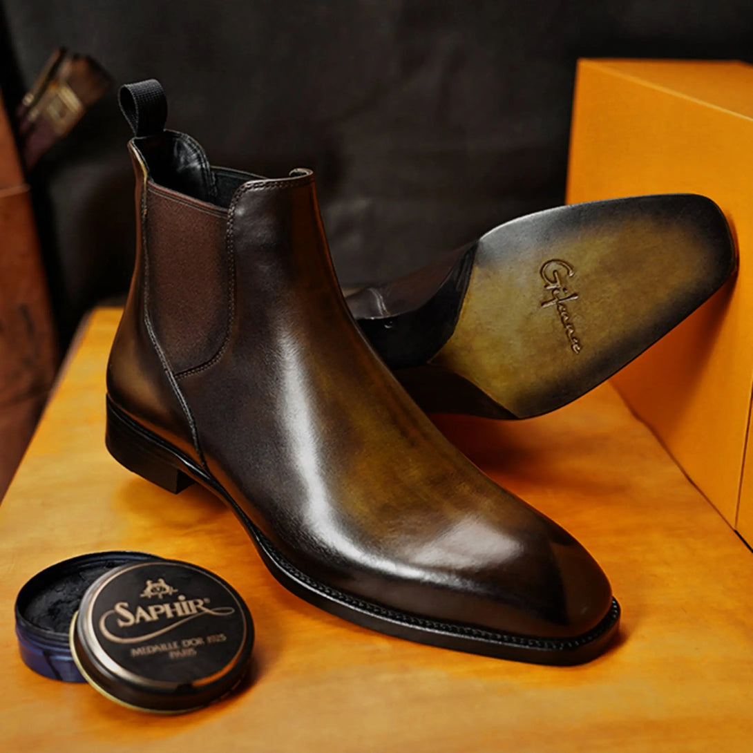 Hand Painted Boot Gifennse
