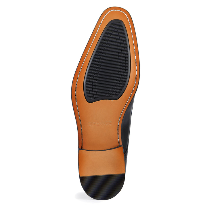 Gifennse Men's Dress Shoes Slip-On Penny Loafers