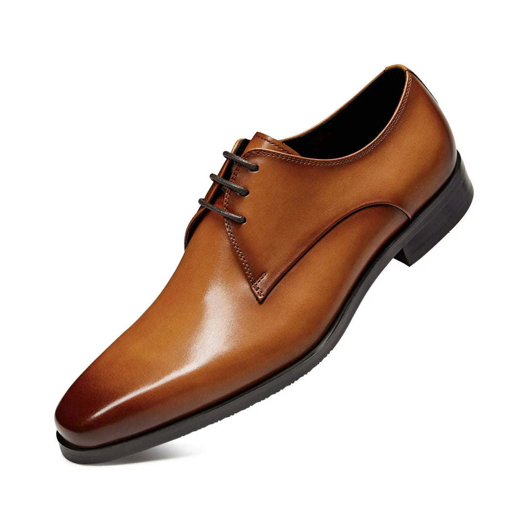 Gifennse Men's Oxford Genuine Leather Dress Shoes