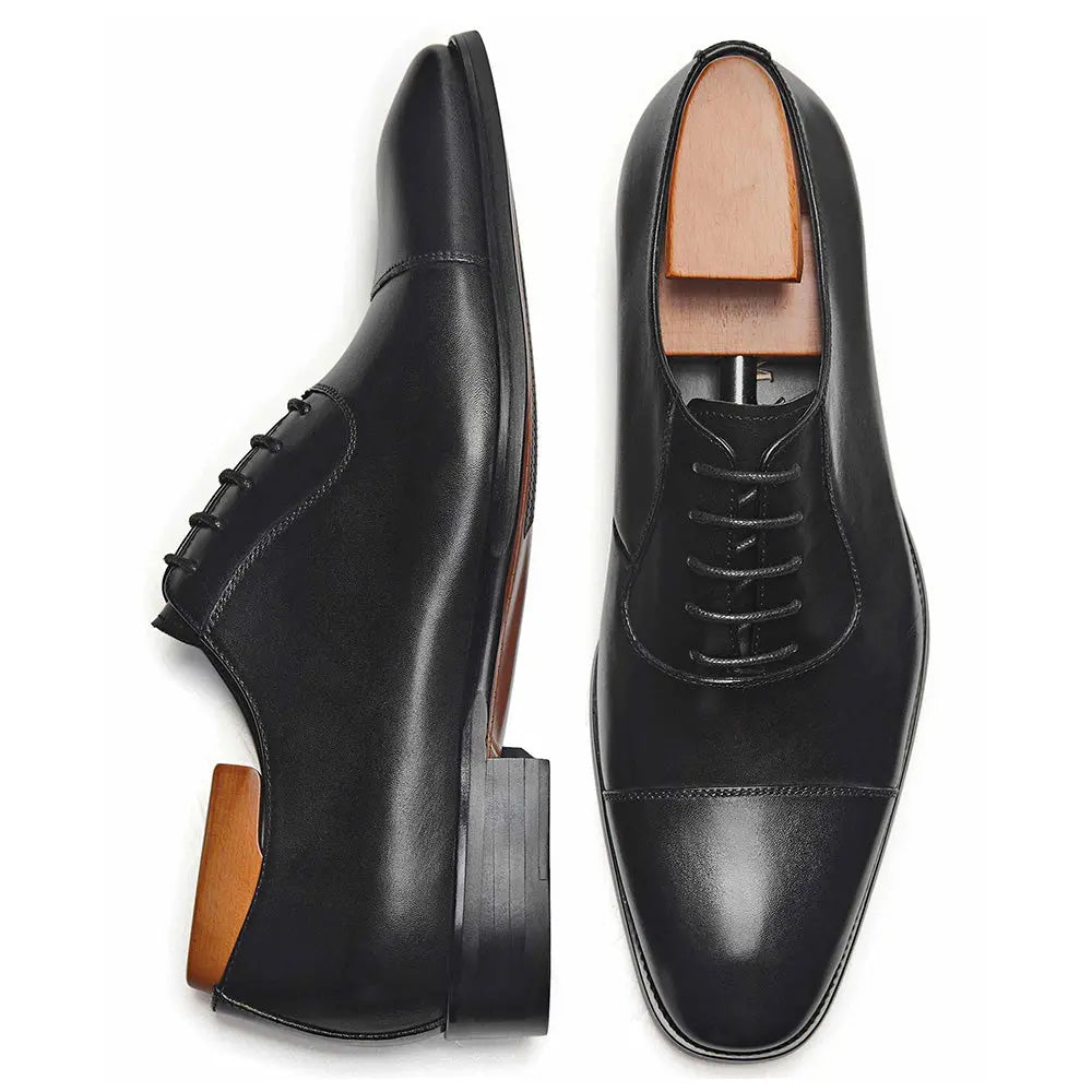 Gifennse Men’s Dress Oxford Formal Shoes Leather Business Shoes