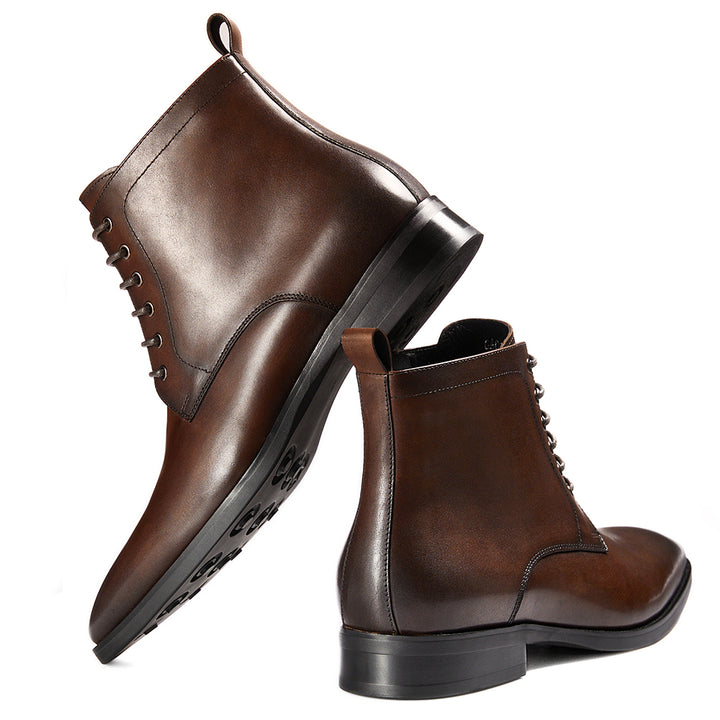 Mens Chukka Boots Mens Dress Boots Oxford Leather Boots Famal Chelsea Boots for Men