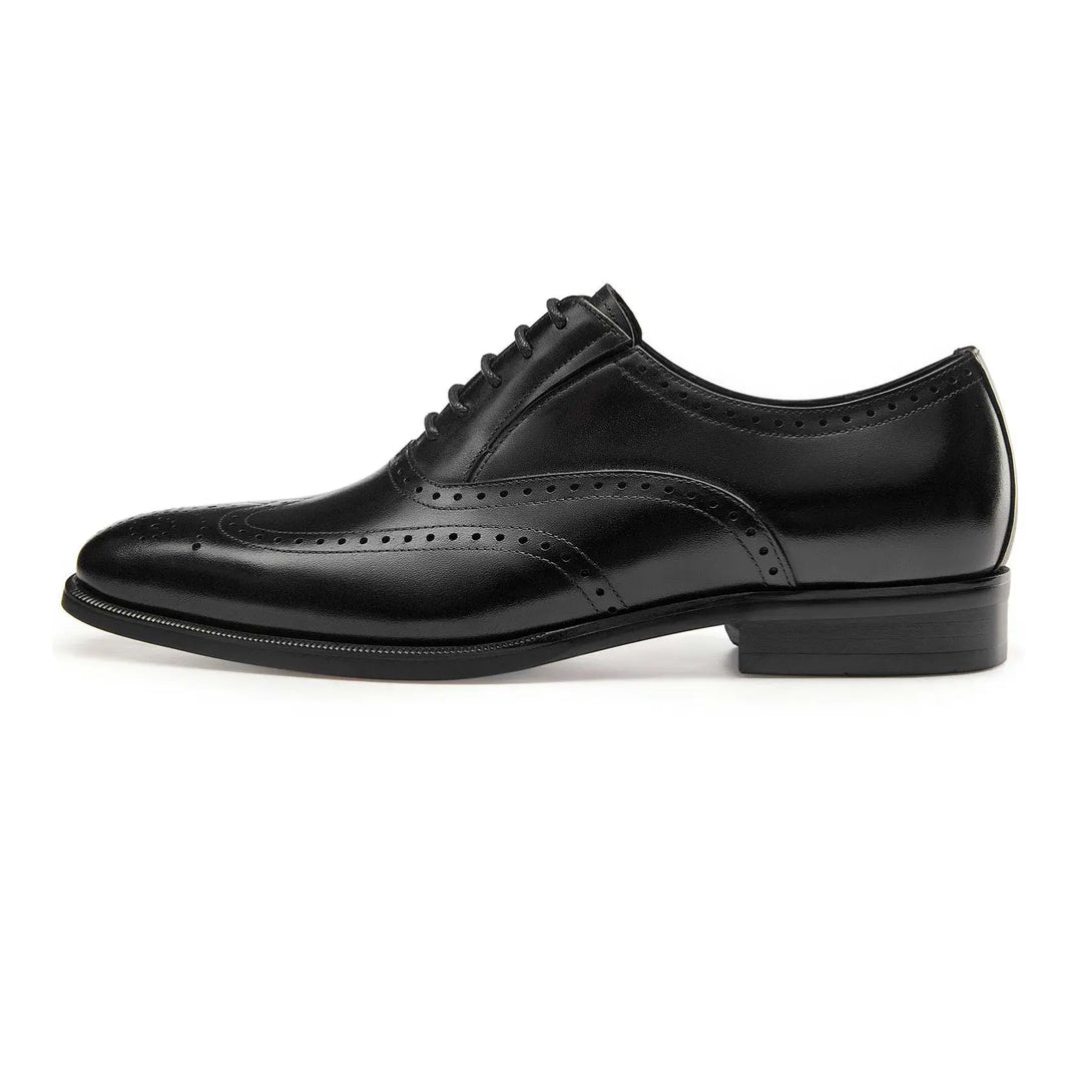 Gifennse Men’s Genuine Leather Classic Brogue Formal Shoes