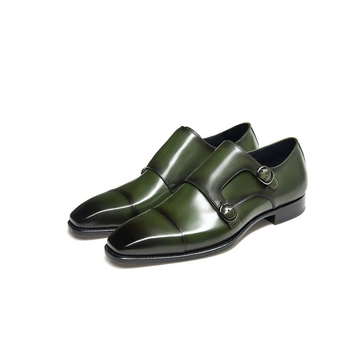 Hetschke Weddings & Boardrooms Double Monk Strap Goodyear Welted Dress Shoes
