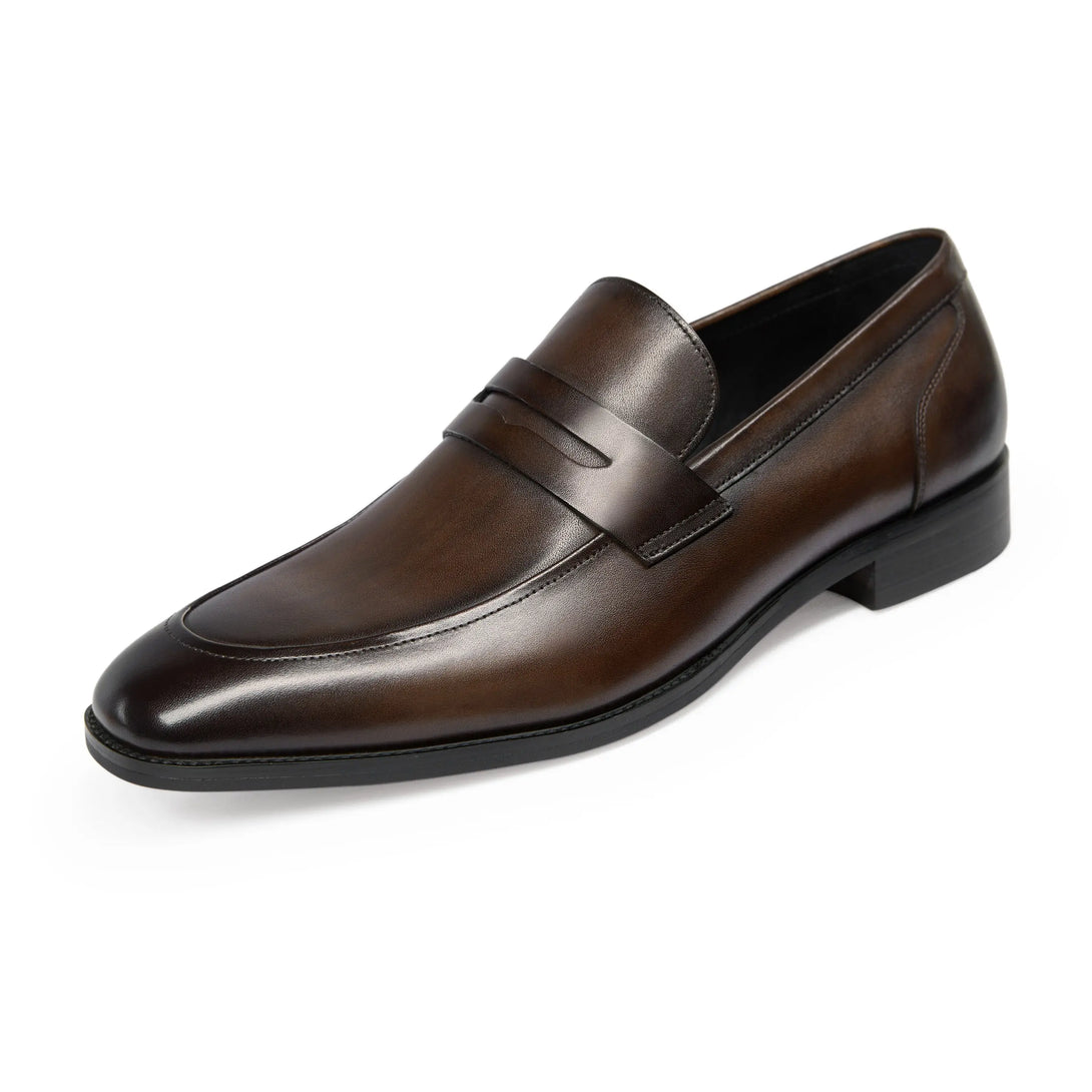 Gifennse Men's Dress Shoes Slip-On Penny Loafers