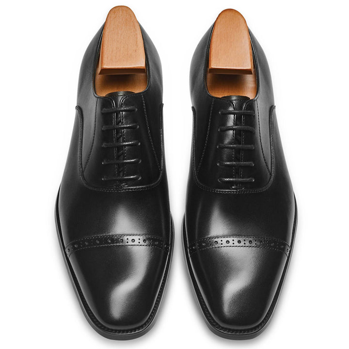 Gifennse Men's Oxford Genuine Leathers Formal Comfortable Dress Shoes