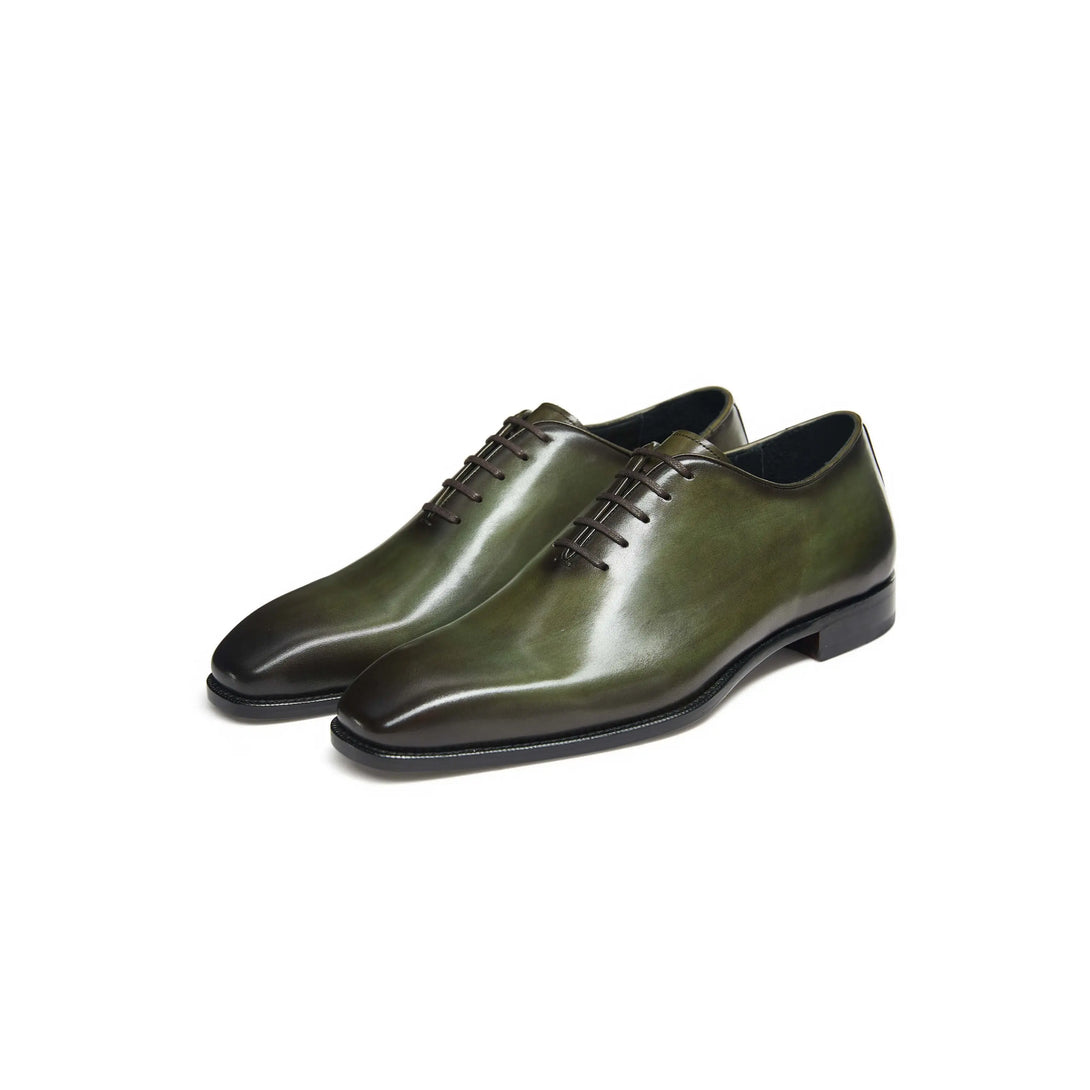 Hetschke Whole Cut Leather Oxford Goodyear Welted Shoes