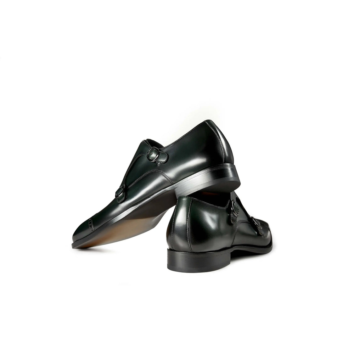 Hetschke Double Buckle Monk Goodyear Welted Shoes
