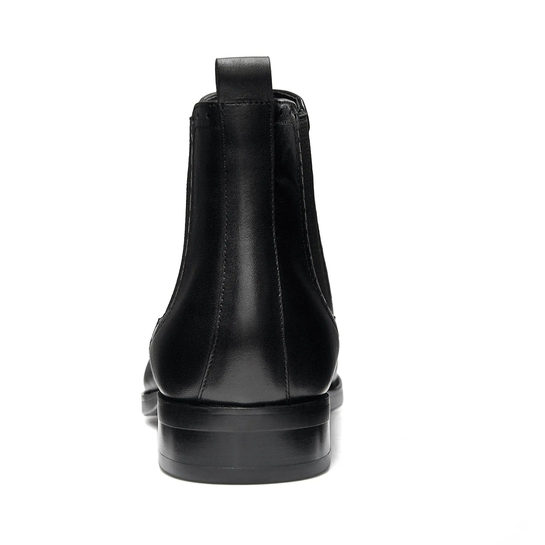 Mens Chelsea Boots Mens Genuine Leather Dress Boots