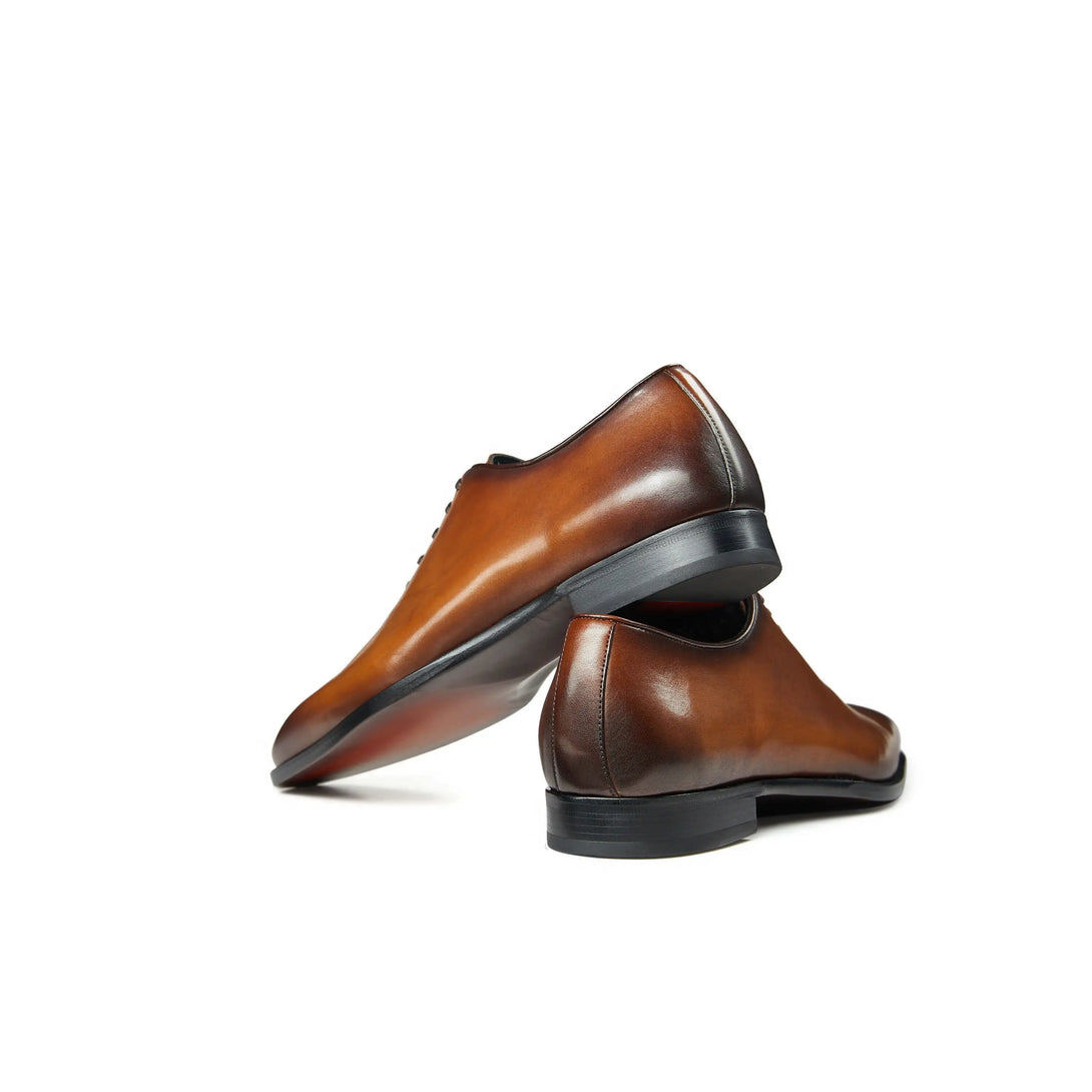 Hetschke Whole Cut Leather Oxford Goodyear Welted Shoes