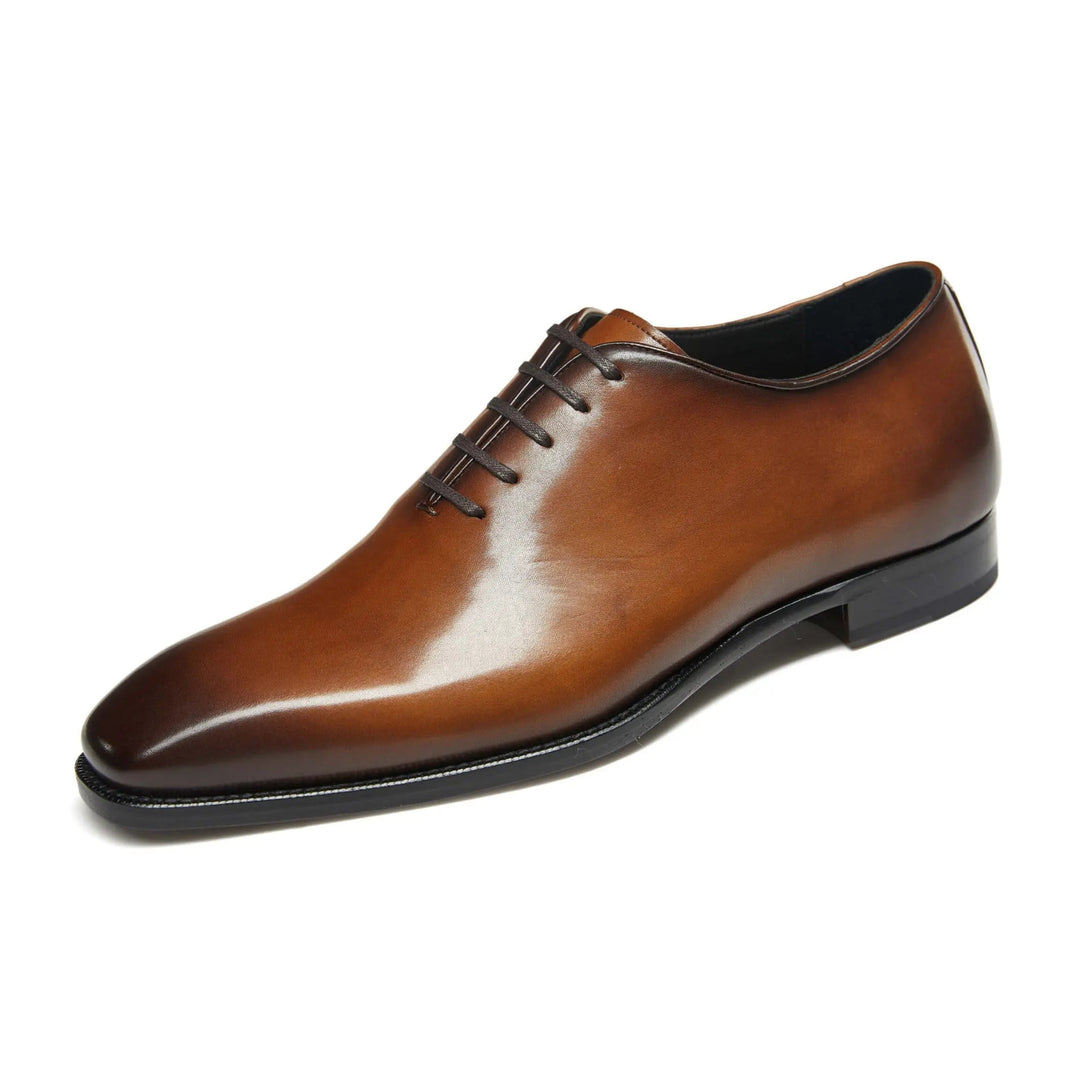 Hetschke Whole Cut Leather Oxford Goodyear Welted Shoes