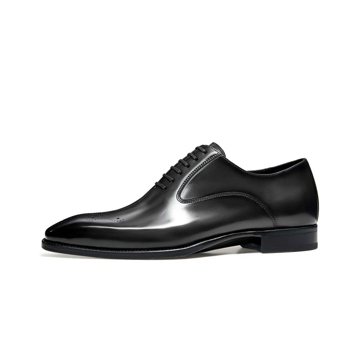 Hetschke Leather Oxfords Wingtip Formal Maroon Men's Goodyear Welt Casual Shoes