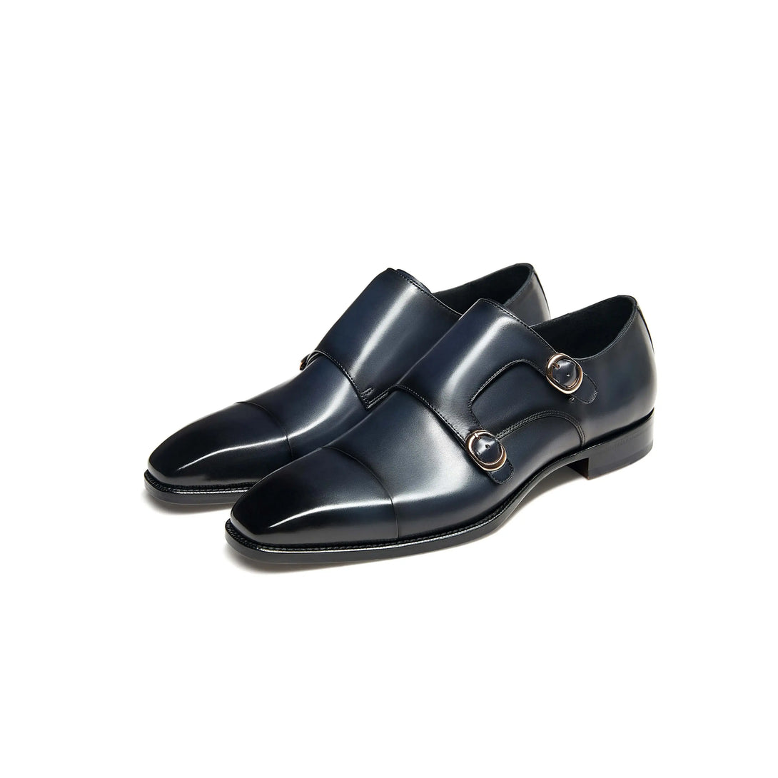 Hetschke Weddings & Boardrooms Double Monk Strap Goodyear Welted Dress Shoes