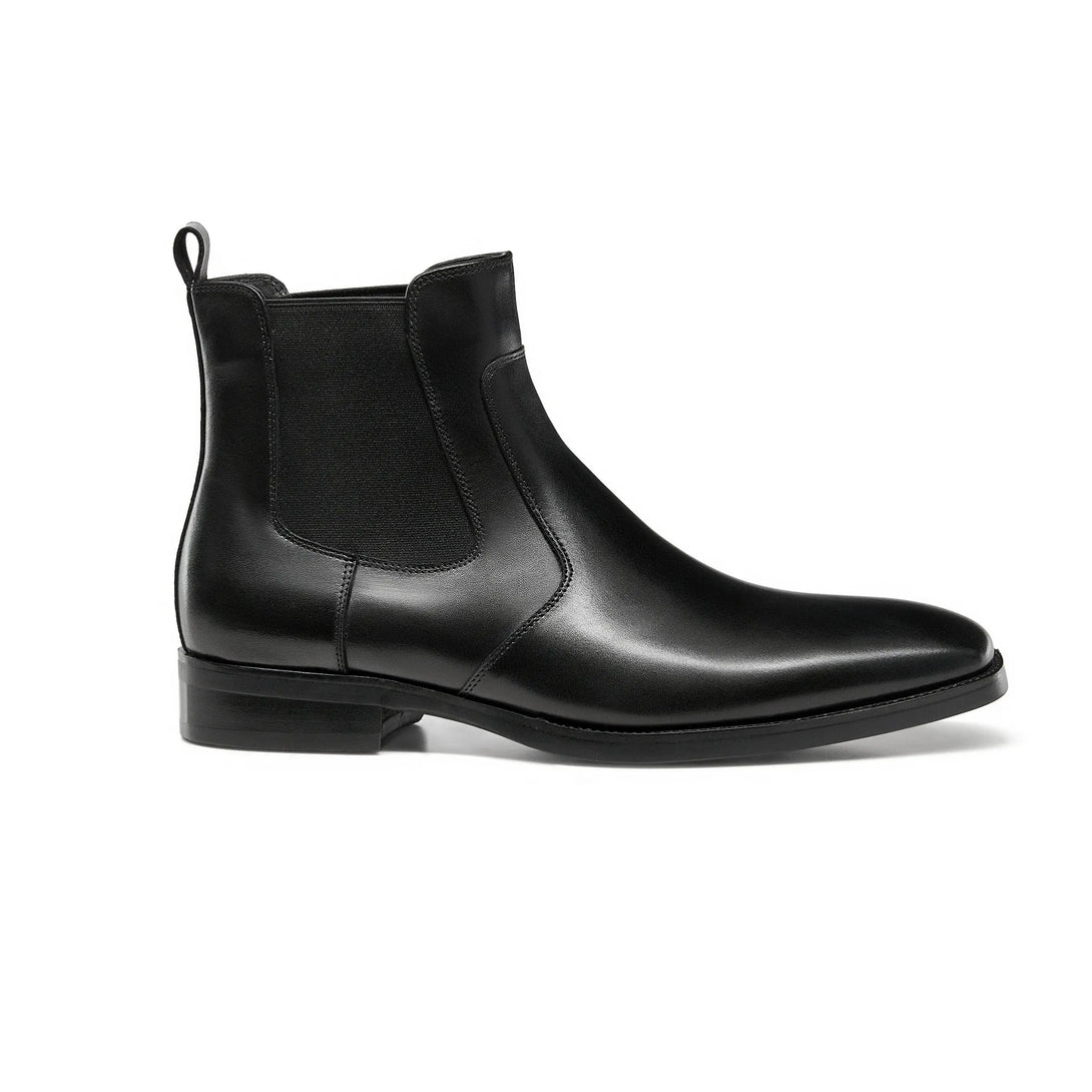 Gifennse Mens Dress Leather Chelsea Boots