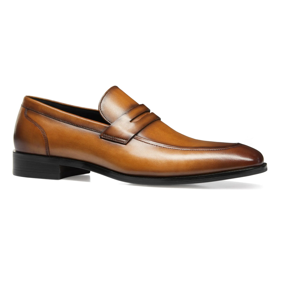 Gifennse Men's Dress Shoes Slip-On Penny Loafers