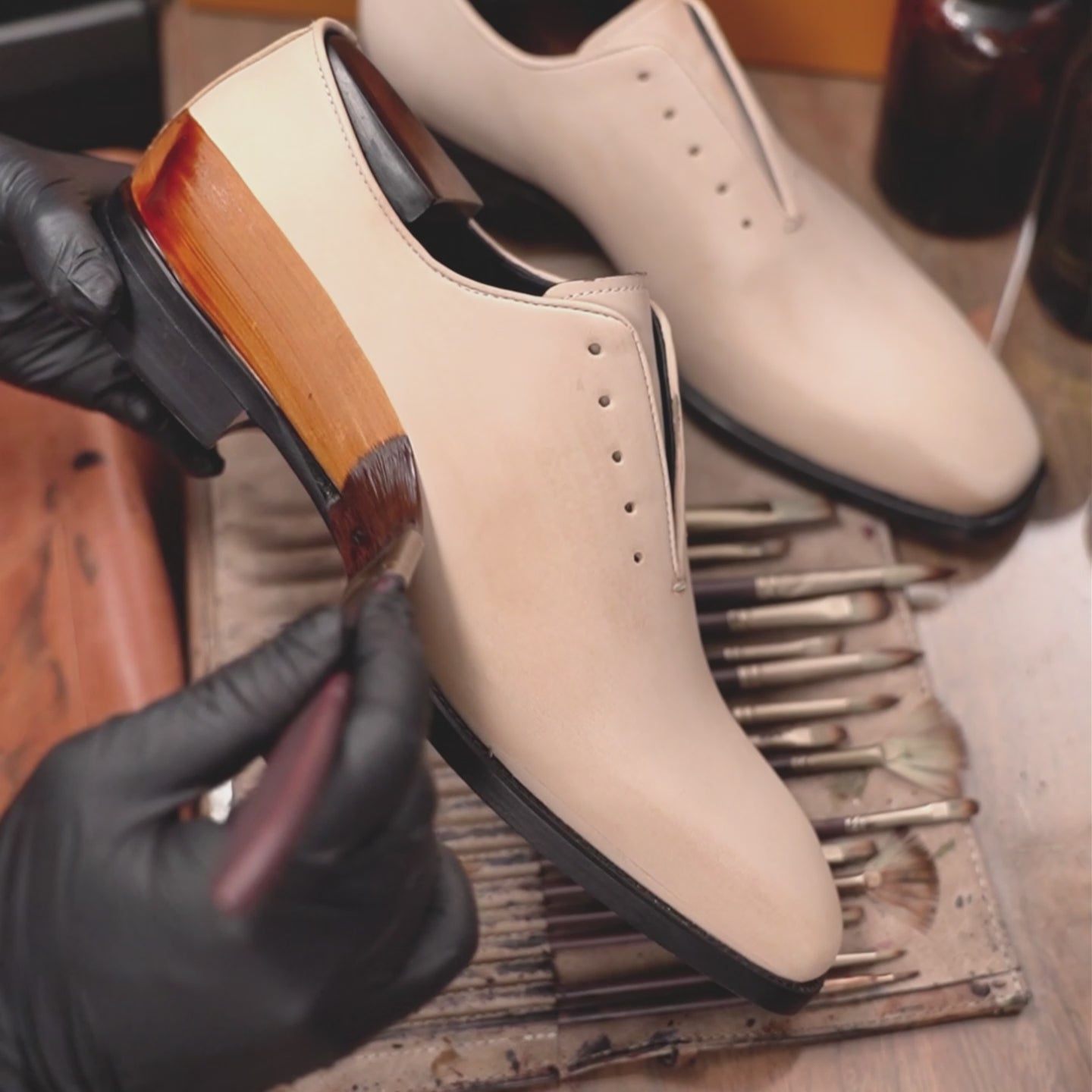 Hand-Dyed Whole Cut Oxford - Sale(Ships to the US only)