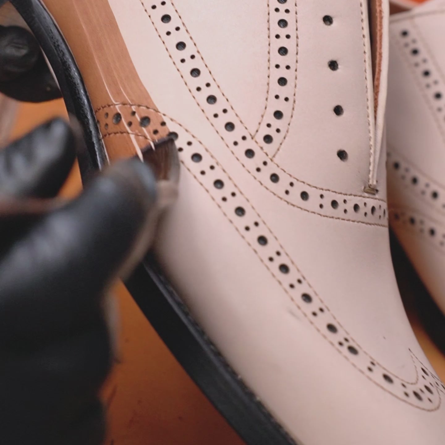 Hand-Dyed Brogue Oxford-Sale(Ships to the US only)
