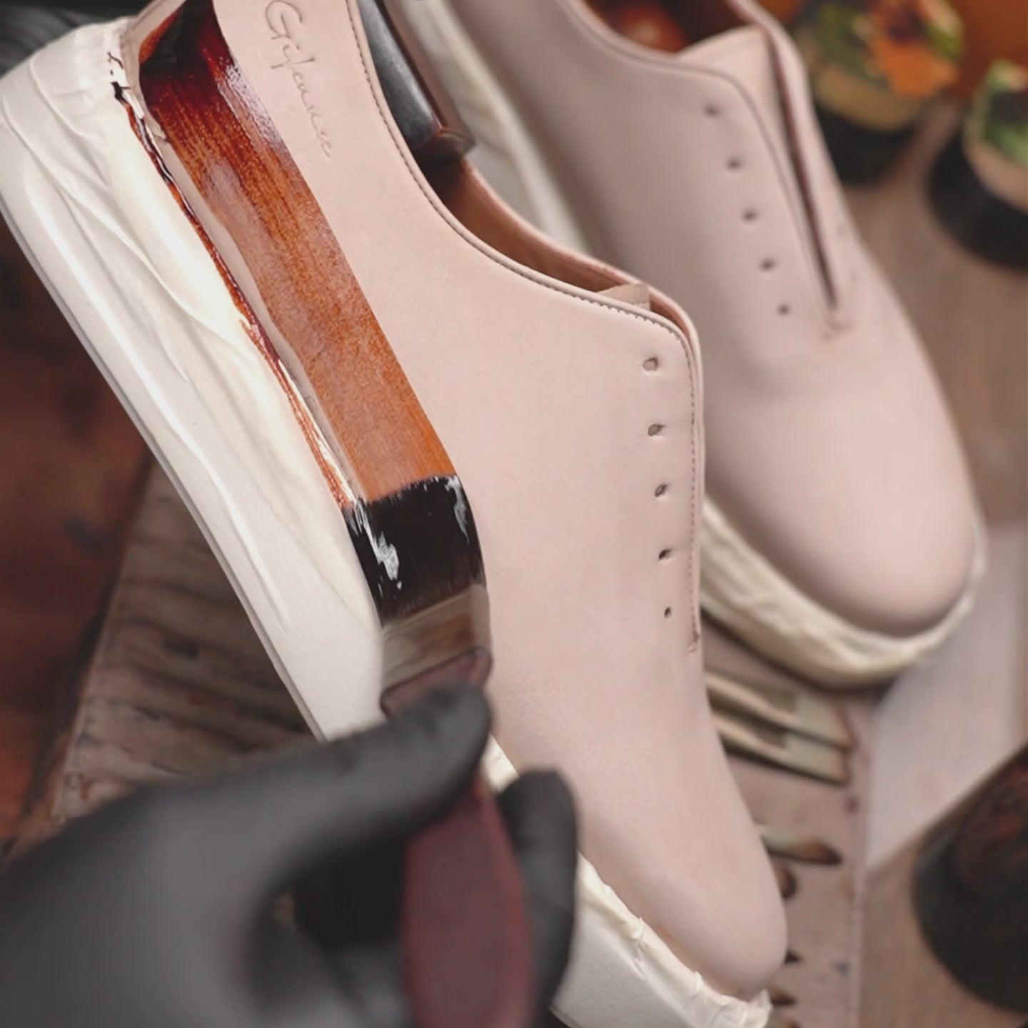 Hand Painted Dress Sneakers - Sale(Ships to the US only)